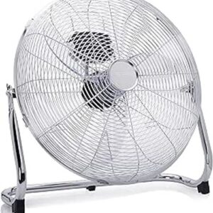 VENTILATORE DA TERRA 45CM CROMO