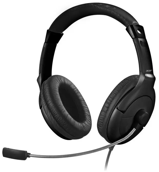 CUFFIA C/MICROFONO 3,5M GAMING ACER JACK DA 3,5 MM.