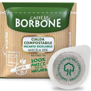 BORBONE BOX CIALDE 44MM MISCELA DEK 50PZ