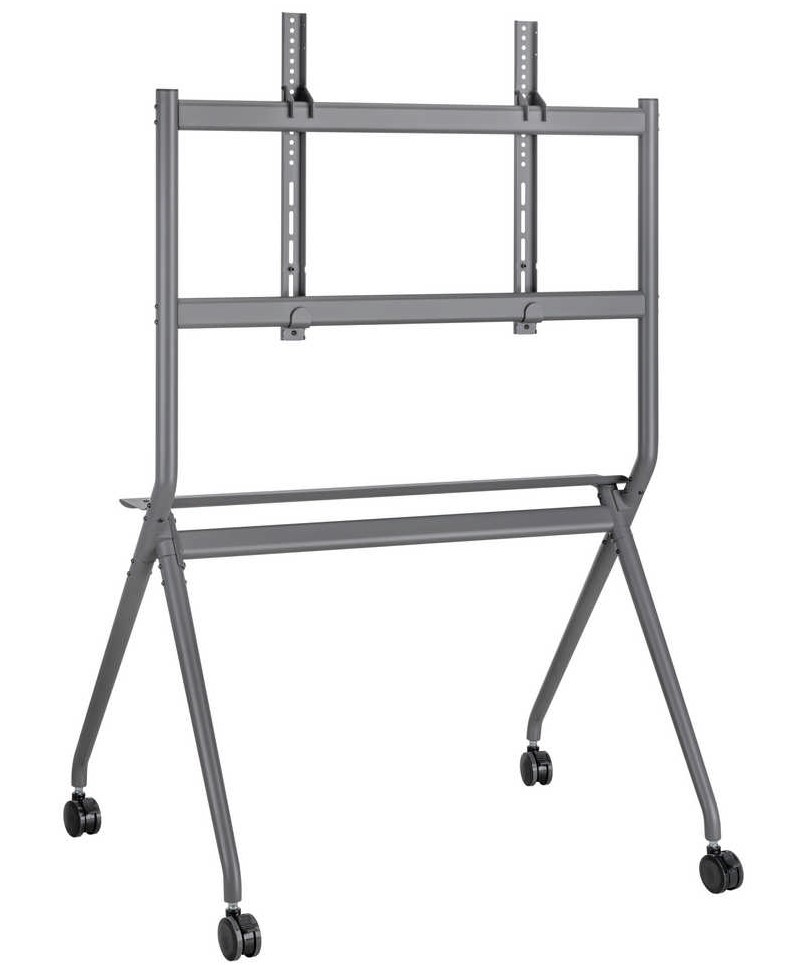 STAFFA  PAVIMENTO PER TV FINO A 86 NPF10298 LOAD 120KG CON RUOTE