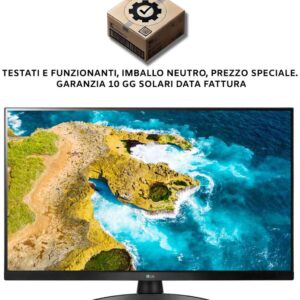 TV MONITOR 27 LG HD SMART INTERN ET HDMI VESA DVBT2 GRAFFIO SCHERMO