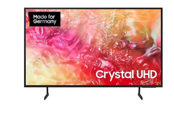 Samsung 108 cm LED-Fernseher, 43 Zoll, Auflösung: 3.840x2.160 Pixel, 4K Ultra HD, H.265 HEVC, Crystal [Energieklasse G] (GU43DU7199UXZG)