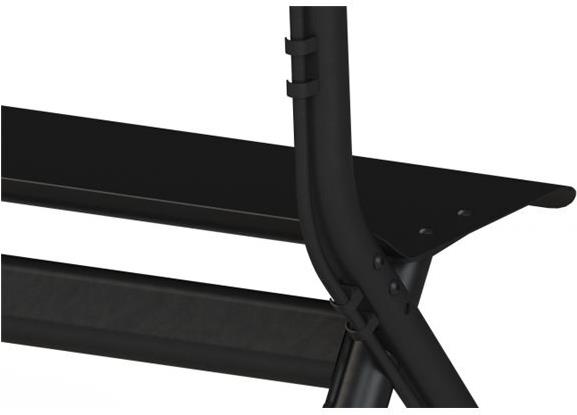 Vision VFM-F12 - Wagen - für LCD-Display - Staffelei-Stil - Stahl - mattschwarz - Bildschirmgröße: 139.7-254 cm (55"-100") (VFM-F12)