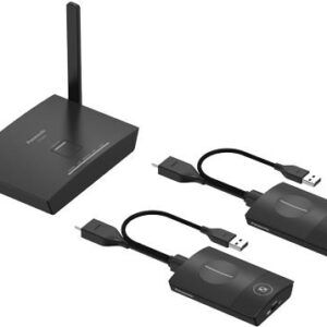 Panasonic TY-WPS2 - PressIT Wireless Präsentation System Basis-Set 1x Empfänger-Box§ 2x (TY-WPS2)