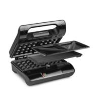 Princess Classic Multi & Sandwich Grill Compact Pro - Sandwichmaker / Waffeleisen / Grill - 800 W - Stahl/Schwarz
