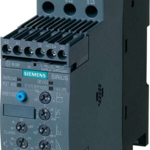 Siemens Sanftstarter Motorleistung bei 400 V 5.5 kW Motorleistung bei 230 V 3 kW 400 V/AC Nennstrom 12.5 A 3RW4024 (3RW4024-1BB14)