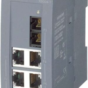 Siemens Scalance XB004-1LD 4xRJ45.1xSC 6GK5004-1BF0 - Switch - Glasfaser (LWL) (6GK5004-1BF00-1AB2)