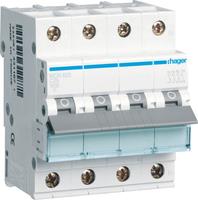 Hager Leitungsschutzschalter 3p+N, C-25A, 6kA MCN625 (MCN625)