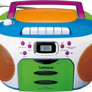 Lenco SCD-971 - Ghettoblaster - 2,4 Watt - Multicolor (SCD971)
