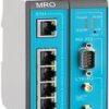 Insys MoRoS icom MRO-L210 - LTE-Router - Ethernet-WAN - 10 Gigabit Ethernet - 100 Gigabit Ethernet - Blau - Grau - Weiß (10019403)