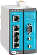 Insys MoRoS icom MRO-L210 - LTE-Router - Ethernet-WAN - 10 Gigabit Ethernet - 100 Gigabit Ethernet - Blau - Grau - Weiß (10019403)