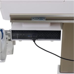 Ergotron Slim 2.0 - Montagekomponente (CPU-Halter) - medizinisch - weiß - am Wagen montierbar - für CareFit Slim 2.0