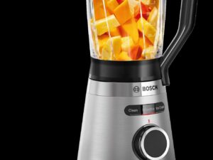 Bosch Serie 4 MMB6382M Mixer Tischplatten-Mixer Schwarz - Edelstahl 1200 W (MMB6382M)