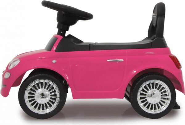 Jamara Fiat 500 - Auto - Mädchen - 1 Jahr(e) - 4 Rad/Räder - Schwarz - Pink (460436)