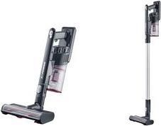 SEVERIN Akku Hand-/Bodenstaubsauger S'Power, schwarz/silber kabellos, mit Li-Ionen-Akku-Technologie, 22,2 V, 2.200 mAh, - 1 Stück (HV 7154)