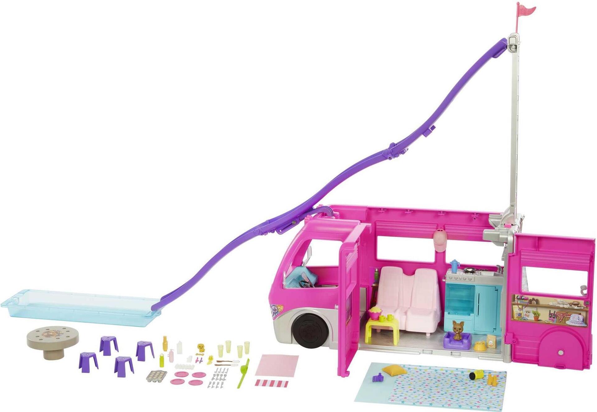 Barbie HCD46 - Aktion/Abenteuer - Camper - 3 Jahr(e) - Mehrfarbig - Kunststoff ()