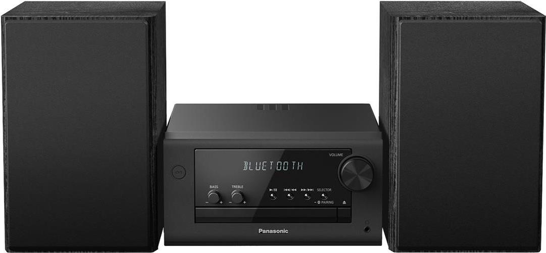 Panasonic SC-PM704 - Microsystem - 80 Watt (Gesamt) - Schwarz (SC-PM704EG-K)