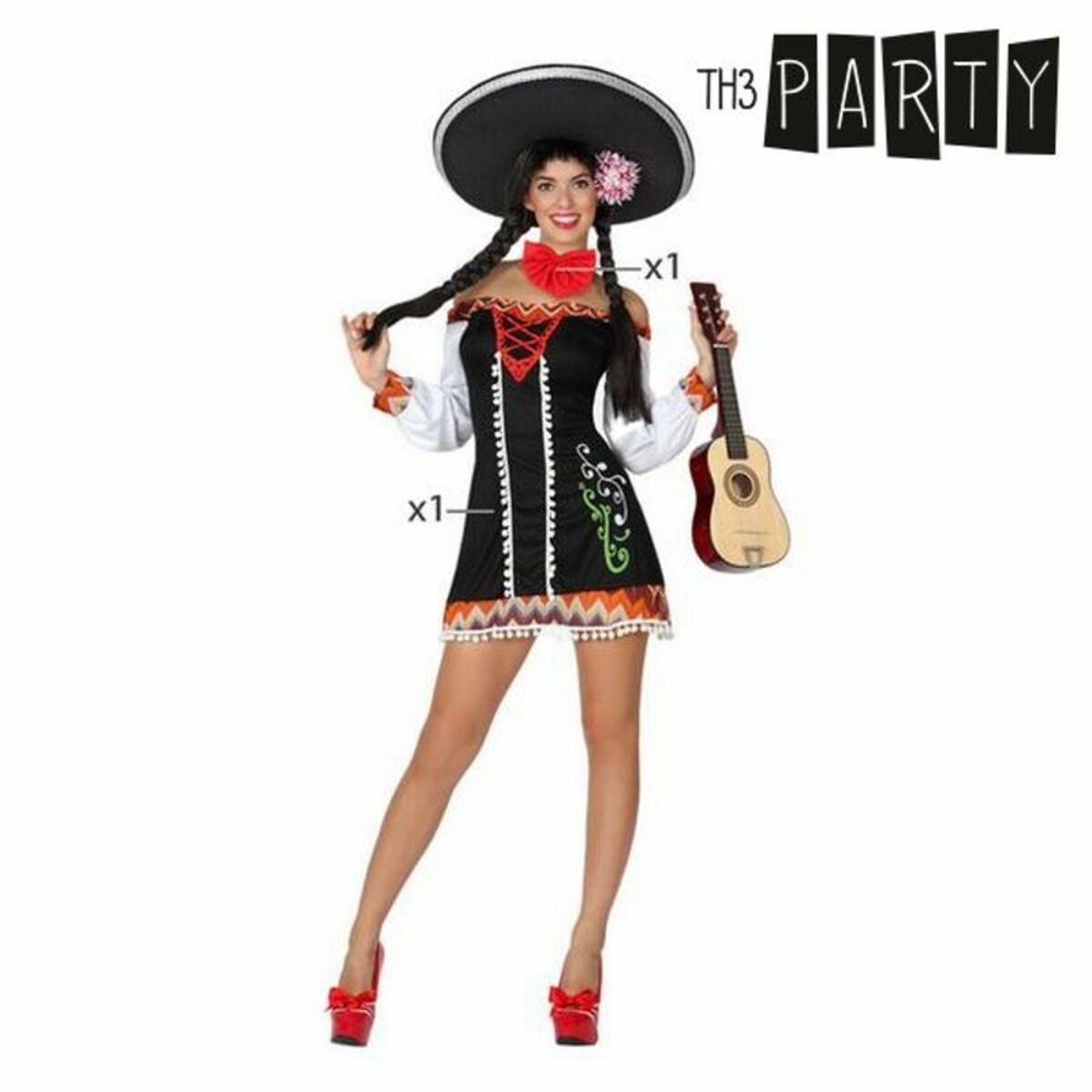 Costume per Adulti Mariachi Sexy Taglia:M/L