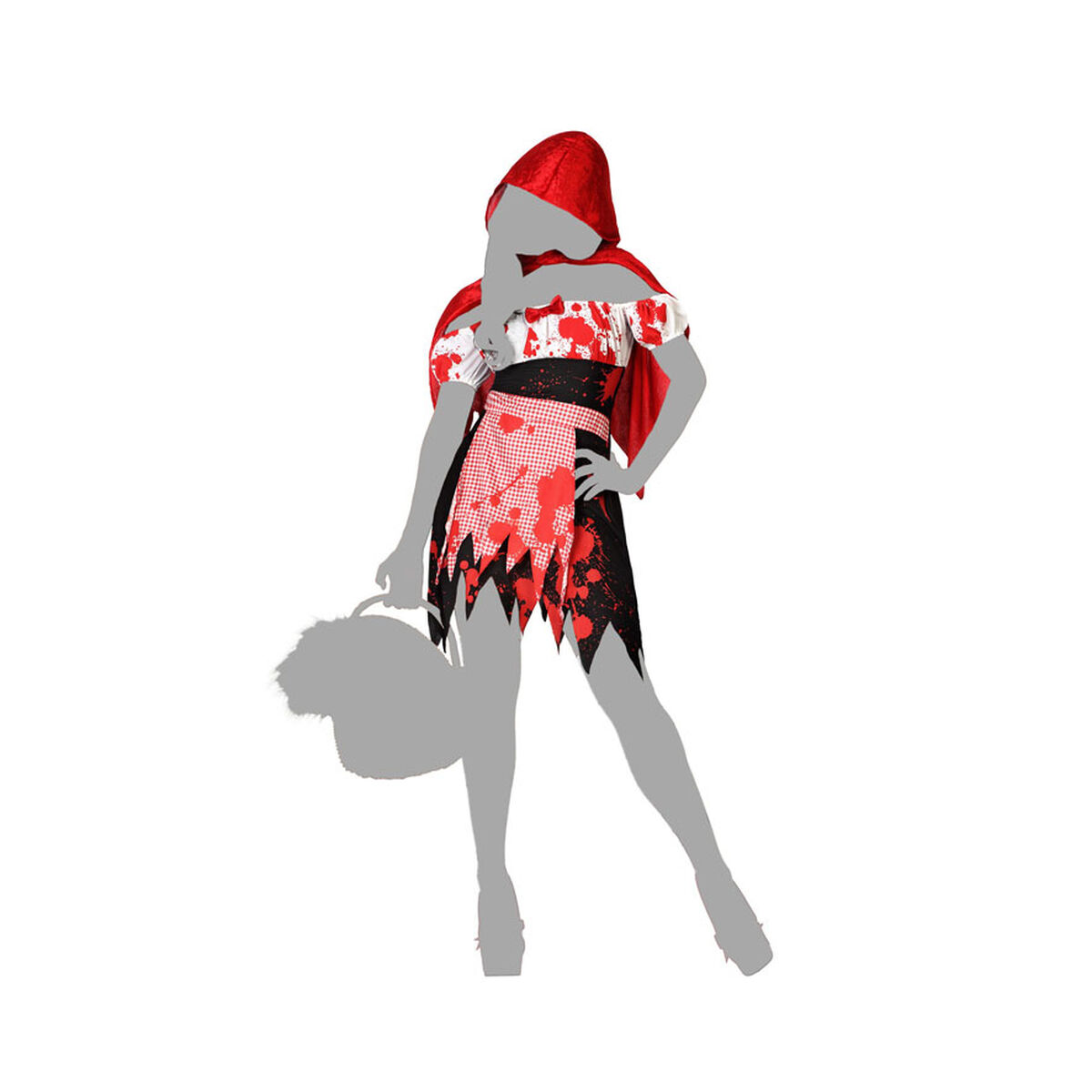Costume per Adulti Th3 Party Multicolore Assassino Taglia:M/L