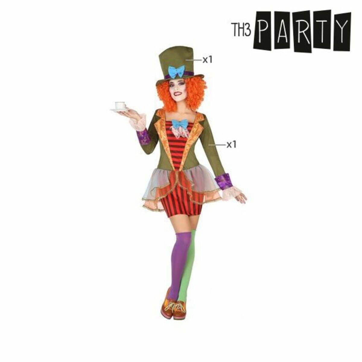 Costume per Adulti Cappellaia matta Taglia:XL