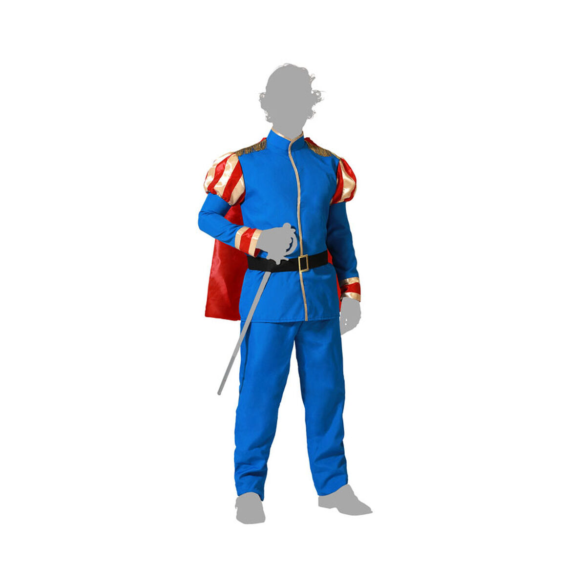 Costume per Adulti Principe Taglia:M/L