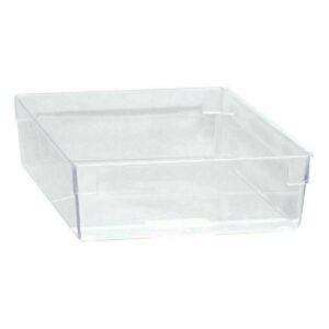 Scatola Multiuso   Componibile Trasparente 22,5 x 15,5 x 5,3 cm (12 Unità)