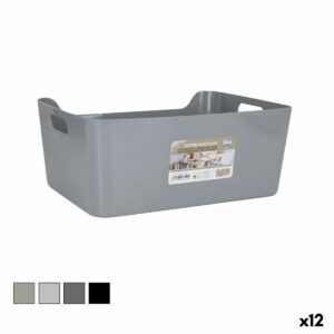Cestino Multiuso Dem 33 x 24 x 14,5 cm Con manici (12 Unità)