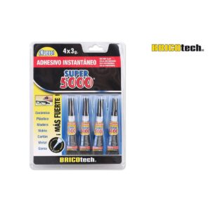 Adesivo Istantaneo Bricotech Super 5000 3 g (24 Unità)