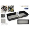 Contenitore per Sistemare Multiuso Confortime NON-SLIP 40 x 17 x 5 cm (24 Unità)