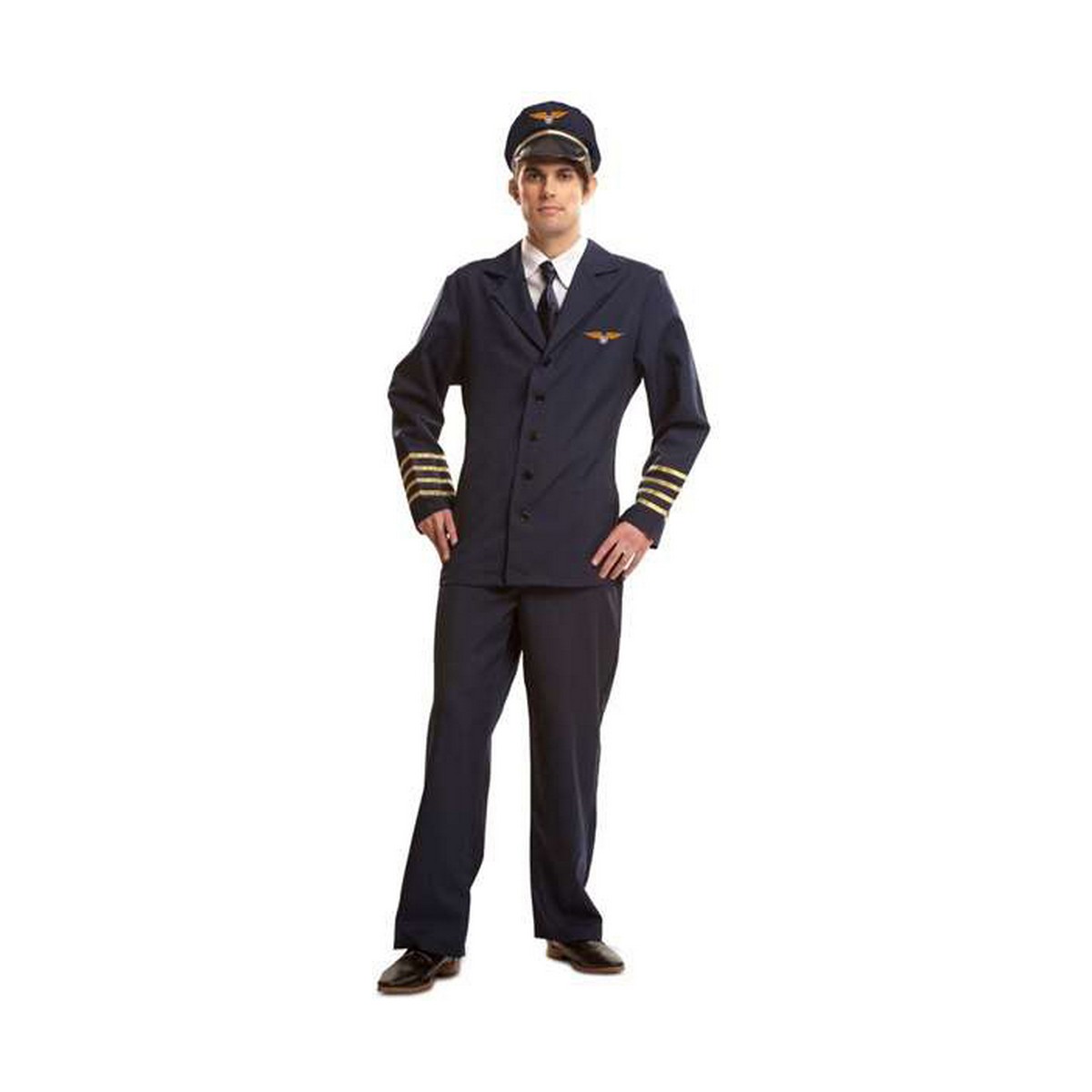 Costume per Adulti My Other Me Pilota Aviazione Taglia:M/L