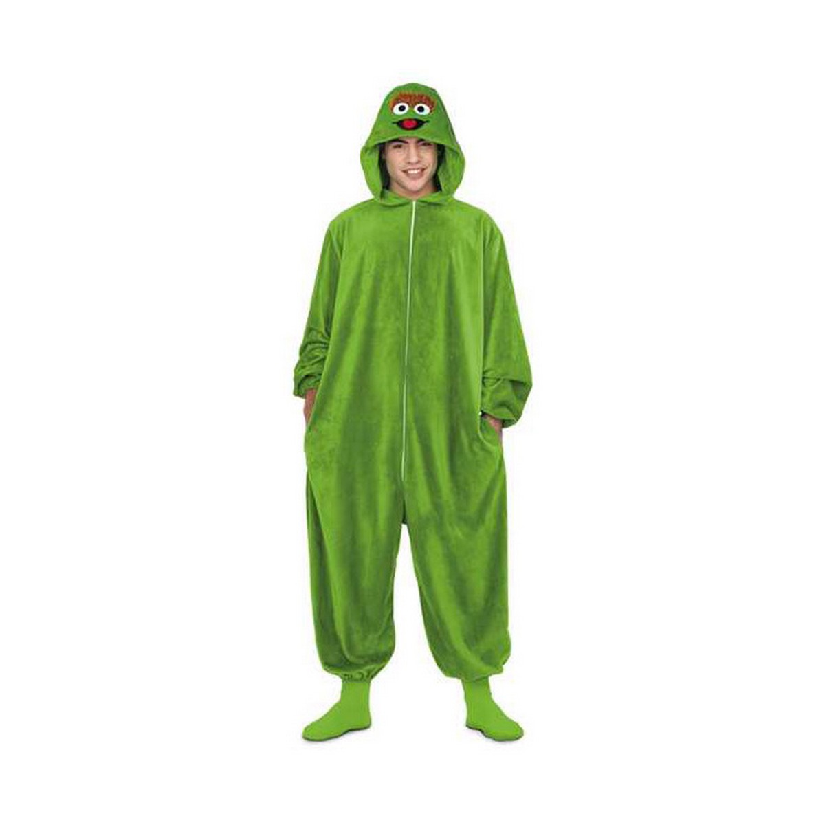 Costume per Adulti My Other Me Oscar the Grouch Taglia:S