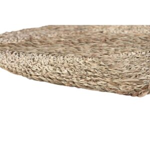 Tappeto DKD Home Decor Naturale (120 x 1 x 120 cm)