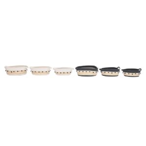 Set di Cestini DKD Home Decor Boho 36 x 26 x 15 cm 45 x 25 x 16 cm