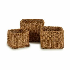 Set di Cesti Marrone (4 Unità)