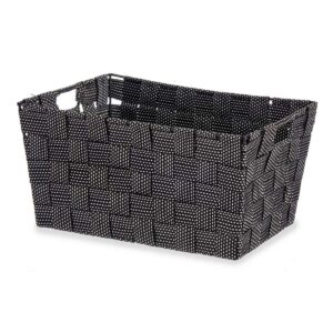 Cestino Multiuso Kipit A3-6883 Nero Stoffa 30 x 14 x 20 cm 20 x 14 x 30 cm (18 Unità)