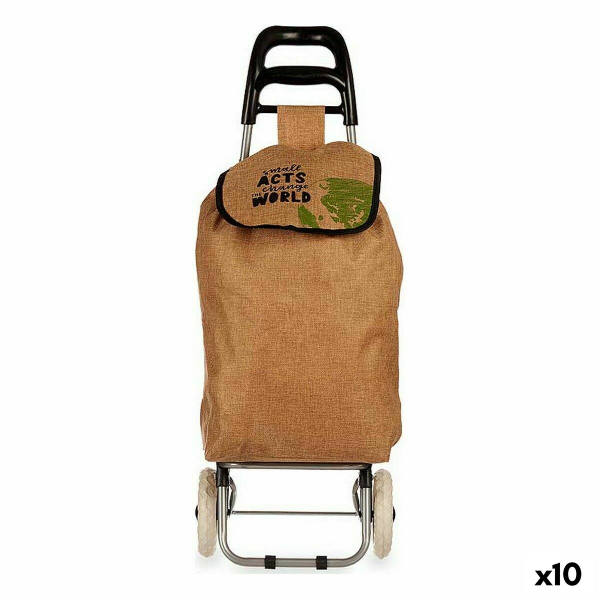 Carrello Kinvara WR3050-6A Marrone 3,3 L 36 x 95 x 35 cm (10 Unità)