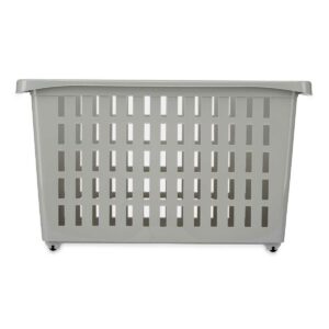 Contenitore per Sistemare per Mobile da Cucina Kipit G-327-1 Grigio 17,5 x 26 x 46 cm Con ruote (12 Unità)
