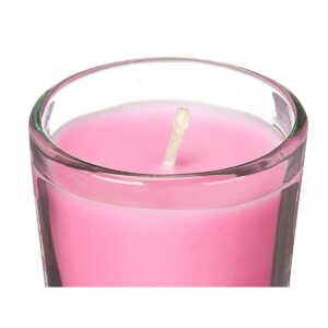 Set di Candele Profumate Acorde 48-D-AR Orchidea Bicchiere (12 Unità)