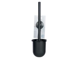 Scopino per il Bagno Berilo CN-W3100-15 Nero Acciaio ABS 10 x 36 x 10 cm (12 Unità)