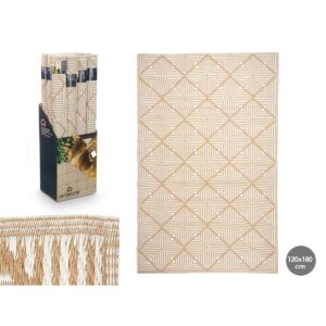 Tappeto GiftDecor EXAG-1005 Bianco Beige polipropilene 120 x 180 cm (12 Unità)