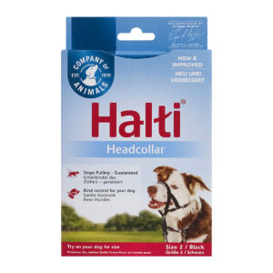 Collari da addestramento per cani Company of Animals Halti Nero Museruola (35-48 cm)