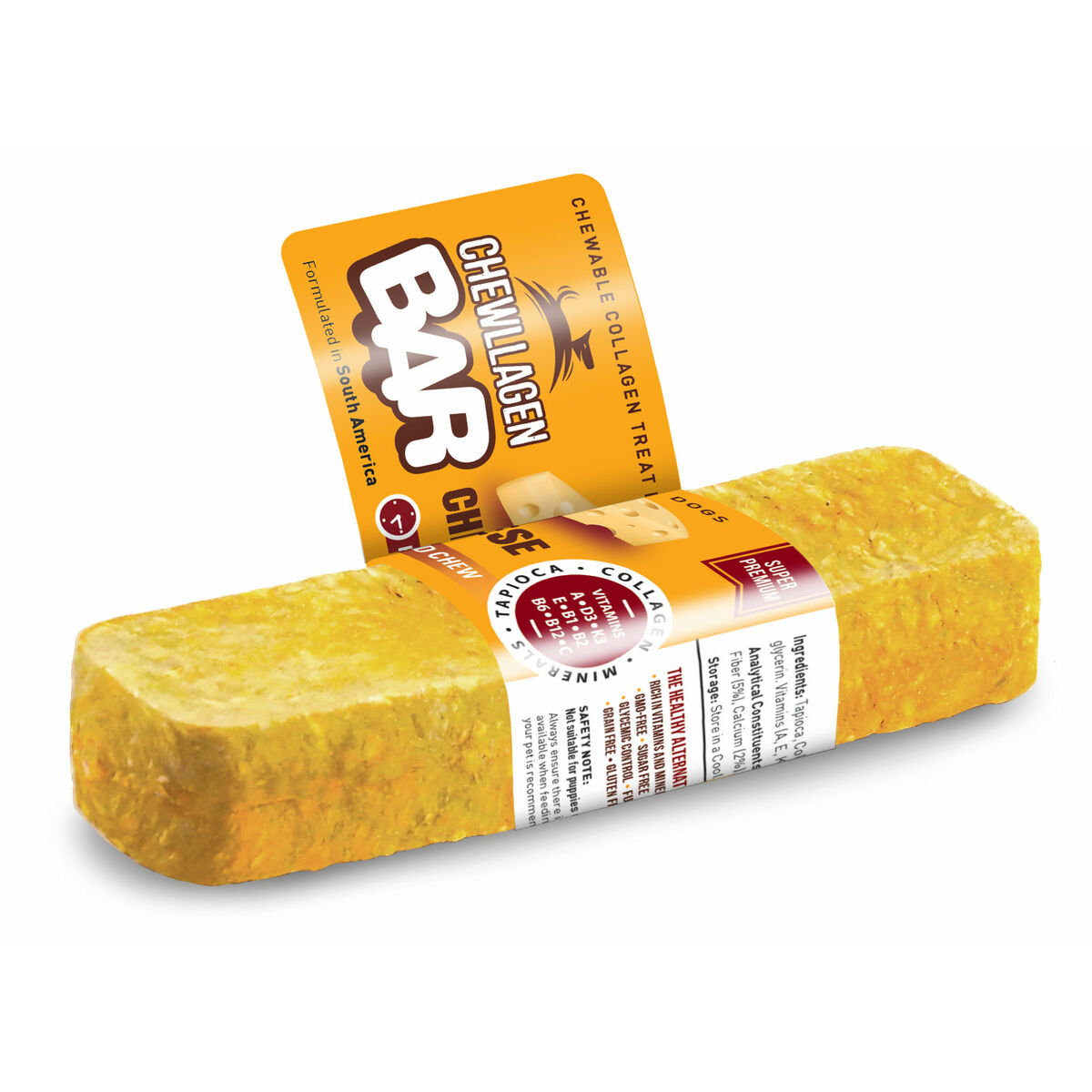 Barrette Chewllagen Formaggio 24 Pezzi