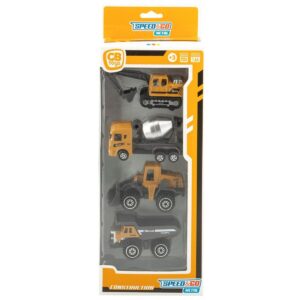 Set Mezzi da Cantiere Speed & Go 7,5 x 4 x 3 cm (12 Unità)