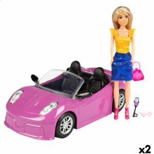 Bambola Colorbaby Isabella 33 x 13 x 18 cm (2 Unità)