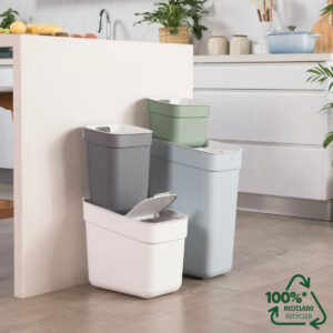 Secchio della spazzatura Curver Verde Plastica 30 L (6 Unità)
