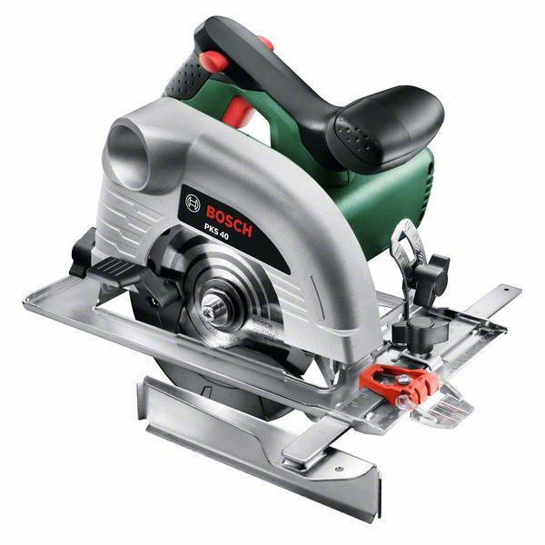 Bosch PKS 40 13 cm Verde, Argento 5300 Giri/min 850 W (Bosch PKS 40 - cirkelsav - 850 W - 130)