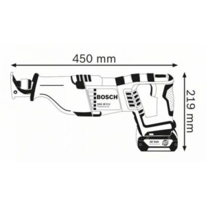 Bosch GSA 18 V-LI Professional - veksl