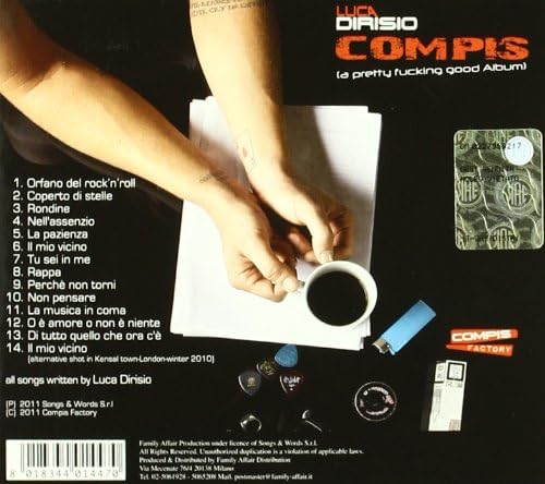 Compis [Audio CD] Dirisio Luca