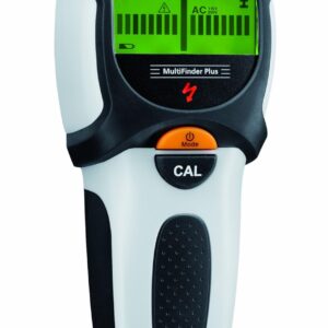 Rilevatore Elettronico Strumento Universale Per Legno, Metallo, Rame, Ferro E Linee Sotto Tensione. Comando Monotasto Per Modificare Le Modalità Di Misura. Funzione 'Auto-Calibration' Che Adatta Lo Strumento Ai Diversi Sottofondi Dopo L'Accensione. Dotato
