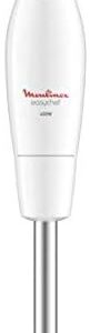 Moulinex DD4521 Easychef - Frullatore ad immersione 2 in 1 con bicchiere da 800 ml e accessorio tritatutto da 500 ml, 2 velocità, facile da pulire, potenza 450 W